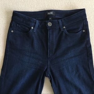 Ankle Haxton high rise skinny Paige jeans
